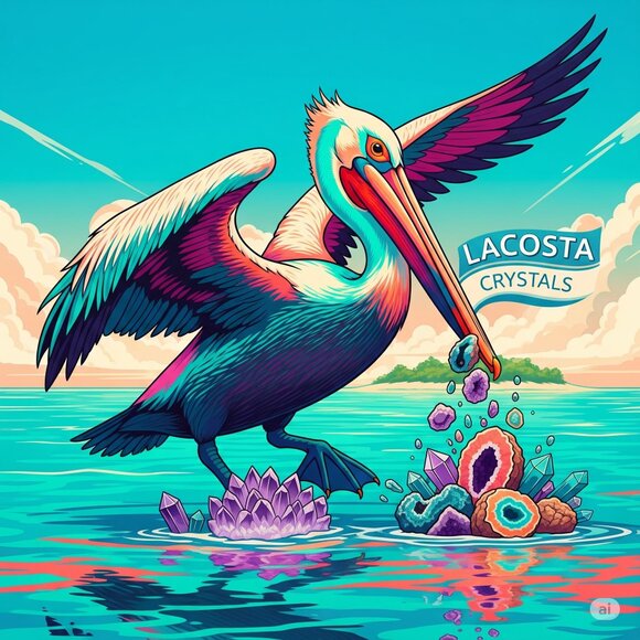 Flower Agate Palm Stone (XY17) - Picture 4 of 4